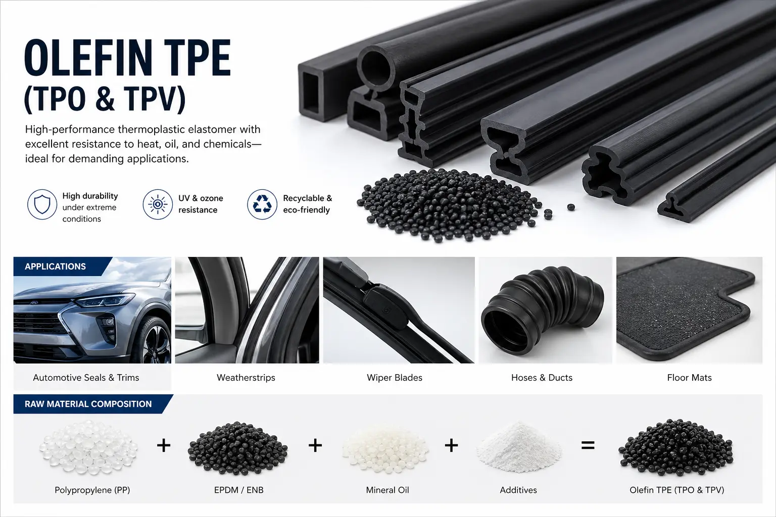 Olefin TPE (TPO & TPV) Product Description (1) Olefin TPE (TPO & TPV) Product Description (1)
