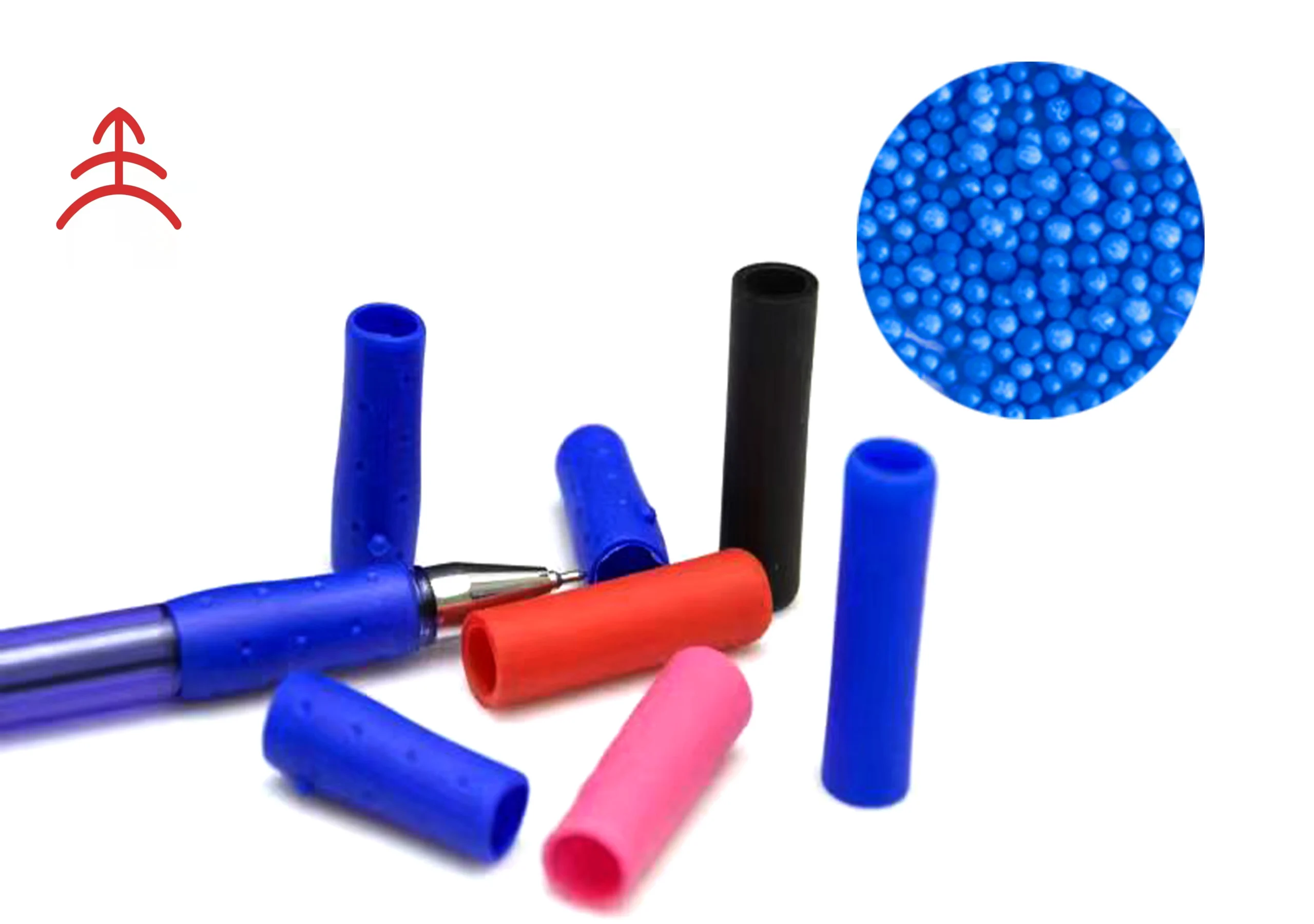 Easily Colorable TPE TPR material for Ballpoint Grips