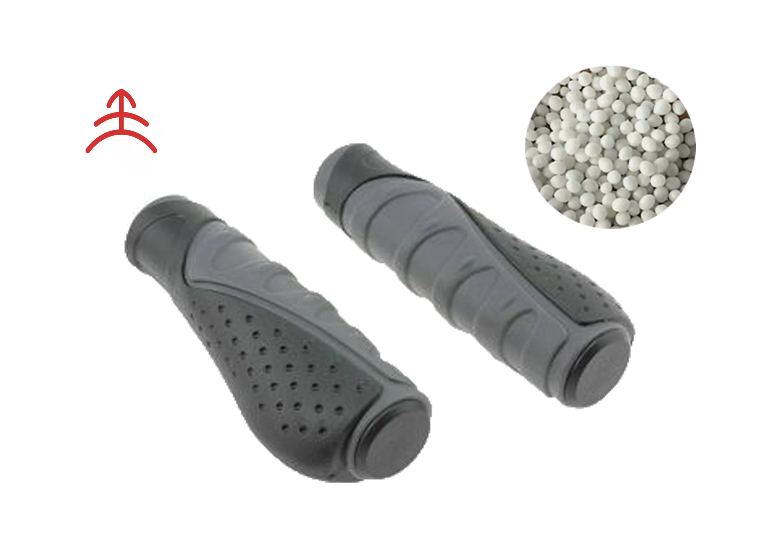 Eco-Friendly TPE and TPR materials are used for handles